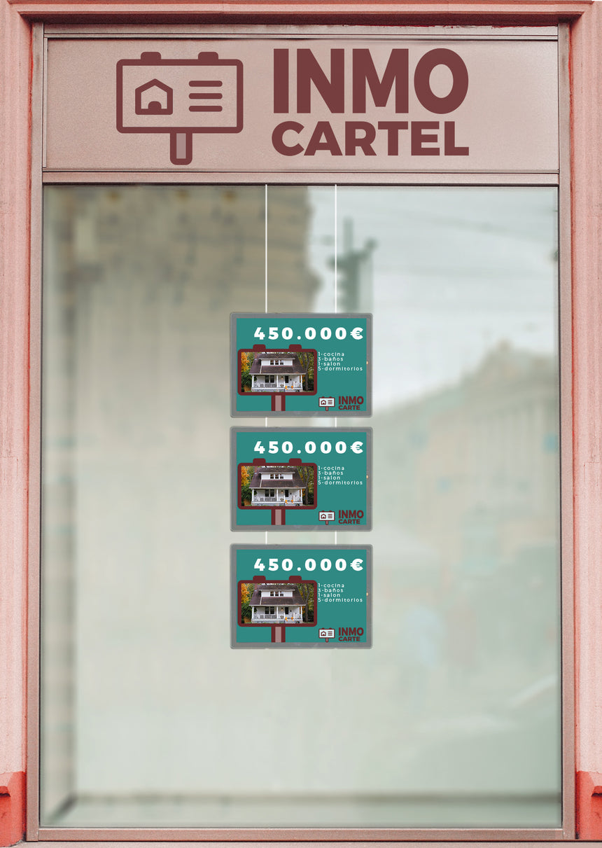 Carteles escaparate