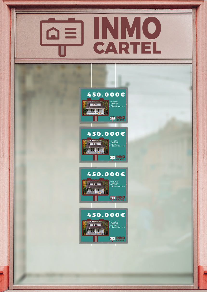 Carteles escaparate