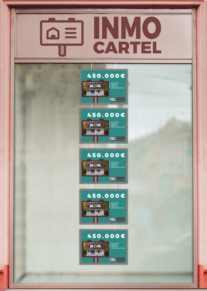 Carteles escaparate