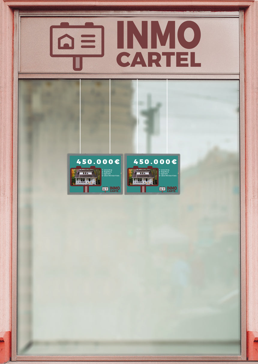 Carteles escaparate